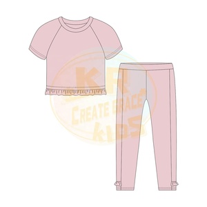 KERUI-Shirt and Short Set Cheap Pant Suits Children Half Sleeve Suit Boy and Girl Two Piece Sets - Product Image 1