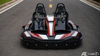 Kart de course tout-terrain à essence pour adultes, deux places, moteur GX160/GX200/GX270, 200cc, 4 temps, vitesse maximale de 60 km/h, transmission par chaîne