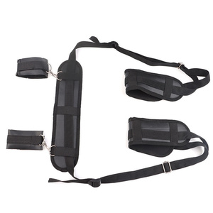 Ayak Kelepçeleri BDSM Oyunları Esaret Kısıtlamaları Erkek Kadın Kelepçeleri Yetişkin Seks Oyuncakları Bağlama Zorunlu Kayışlar Seks Yardımcı Pozisyon Kemeri - Product Image 2