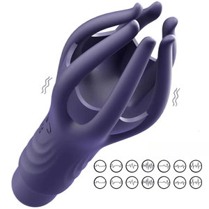 Masturbatore Maschile Vibrante, Massaggiatore Elettrico per Pene e Punto G, Stimolatore con Vibrazioni, Giocattolo Sessuale per Adulti - Product Image 1