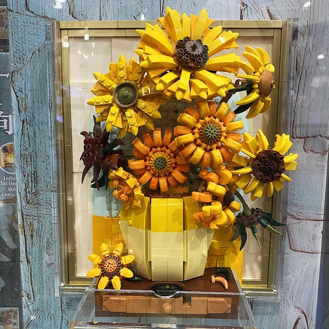 Be@rbrick Van Gogh Museum Sunflowers 1000% Figure | Sideshow