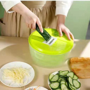 Multi Purpose Kitchen Hand <b>Vegetable</b> Grater Slicer <b>Vegetable</b> Dryer Spinner With Drain Basket <b>Vegetable</b> Slicer - Product Image 3