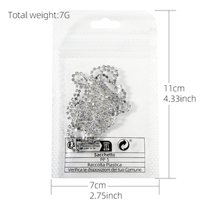 6 rejillas de dijes de cadena metálica 3D para <span class=keywords><strong>uñas</strong></span>, en colores dorado, plateado, oro <span class=keywords><strong>rosa</strong></span> y negro, para decoración DIY de <span class=keywords><strong>uñas</strong></span> - Product Image 6
