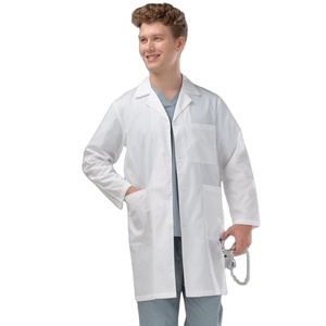 Bata de Laboratorio Blanca Funcional, Antiestática y Antiarrugas, para Médicos, Enfermeras, Hospitales y Salones de Belleza, con Logotipo y Color Personalizados - Product Image 4