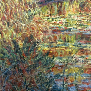 Reproduction des <span class=keywords><strong>Nénuphars</strong></span> <span class=keywords><strong>de</strong></span> <span class=keywords><strong>Claude</strong></span> <span class=keywords><strong>Monet</strong></span>, Harmonie Verte, Impression Numérique, Toile Écologique, Décoration Murale Paysagère, Impressionnisme à l'Huile - Product Image 5