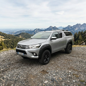 Camioneta Usada en Buen Estado, Hilux Re-vo 2021, Doble Cabina, Turbo, Asientos de Cuero, R16, Tracción Delantera, Color Oscuro, en Venta - Product Image 3