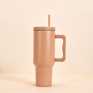 Biểu Tượng Tùy Chỉnh 40Oz Thể Thao Cốc Cốc Bằng Thép Không Gỉ Cốc Chân Không Chai Nước Cách Điện 40Oz Cốc Với Rơm Xử Lý Hot Bán - Product Image 2