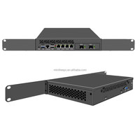 MiniTree Pare-feu, passerelle matérielle, serveur de sécurité, Mini 1U, 9,5 pouces, montage en rack, N150 N305, RJ45 COM, DDR5, NVME SSD, 2/4 10G SFP
