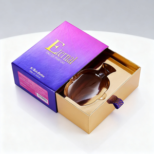 Custom Luxury Perfume Cosmetics Packaging Box Oil Skin <strong>Care</strong> Drawer Box Rigid Cardboard <strong>Package</strong> With Logo Paper Gift Box - Product Image 1