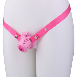 FRRK Pussy Designed Pick Chastity Cage ABS Resin Chastity Lock BDSM Bondage Fetish Sex <b>Toys</b> Male Chastity Device <b>for</b> <b>Men</b> - Product Image 1