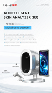 Appareil d'analyse de la peau 3D, caméra HD, scanner facial, détection d'hydratation en salon, analyse des rides, multilingue - Product Image 3