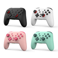 Control Inalámbrico para Juegos Compatible con Bluetooth S07, Gamepad para Consola Switch, Joystick con Vibración para PS4/PC/Android/iOS