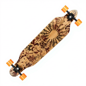 Planche à roulettes <span class=keywords><strong>en</strong></span> <span class=keywords><strong>bambou</strong></span> personnalisée Ruidongle à quatre roues avec motif de poisson graffiti, planche à roulettes de rue pour adultes et enfants - Product Image 6