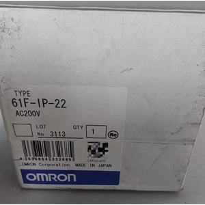 สวิตช์วัดระดับแบบไม่ลอยตัวของ61F-IP-22 Omron 200VAC 50/60Hz ผลิตในประเทศญี่ปุ่น - Product Image 3
