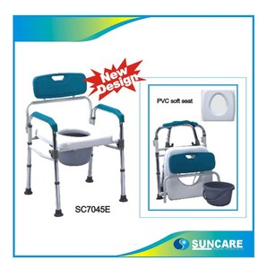 SUNCARE Chaise d'aisance fixe en aluminium, Mer douce - Product Image 3