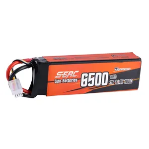 SUNPADOW 3S 11.1V แบตเตอรี่ Lipo 6500mAh 100C กรณีนุ่มพร้อมดีน T ปลั๊กสําหรับ RC รถบรรทุกเรือยานพาหนะถัง Buggy แข่งงานอดิเรก