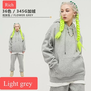 Conjunto de Sudadera con capucha de gran tamaño de chándal personalizado logotipo estampado de talla grande Sudadera con capucha y pantalones de chándal de algodón unisex para hombre - Product Image 2