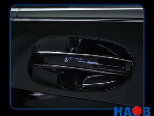 Manija de puerta LED de lujo para Benz W447/Vito/V-Class/V-Klasse/METRIS/SPRINTER Nuevo diseño Car <span class=keywords><strong>Tuning</strong></span> Kits interiores hechos de cuero - Product Image 3
