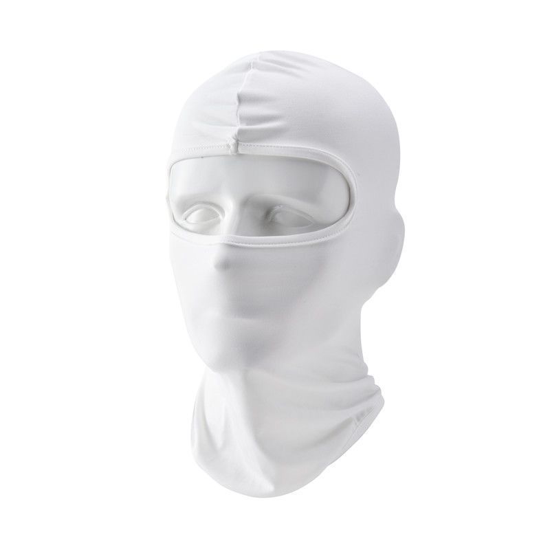 Casque à trou unique [blanc]