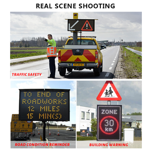 Nhà cung cấp nhà máy Mỹ LED năng lượng mặt trời an toàn đường bộ dấu hiệu giao thông đường phố dấu hiệu - Product Image 6