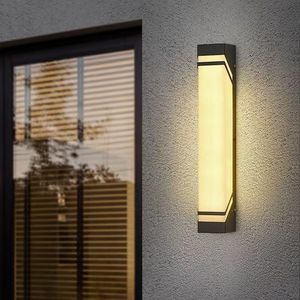 โคมไฟติดผนังภายนอกคุณภาพสูง กันน้ำระดับ IP65 สีดำด้าน สไตล์โมเดิร์น - Product Image 6