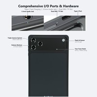 Tablette PC Android 15 OEM d'usine 8 pouces MTK6750 Octa Core 3 Go 32 Go 4G LTE Double SIM 5000 mAh pour appels professionnels