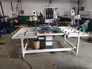 เครื่องเจาะและกัดรูกระจกแนวนอน Eworld Structural Improvements พร้อมระบบ PLC และมอเตอร์ปั๊ม - Product Image 5