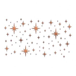 Miroir réfléchissant en acrylique 3D populaire, décoration murale pour chambre d'enfant, autocollant mural imperméable auto-adhésif - Product Image 2