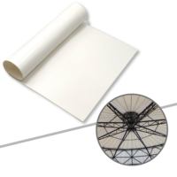 Structures de toiture à membrane tendue en PTFE imperméables pour terrains de football, de tennis et autres terrains de sport, pour toitures de stades extérieurs