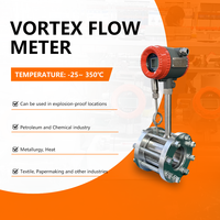Medidor de Flujo Vortex LINKSLUGB de Alta Precisión, Medidor Digital de Flujo de Gas, Líquido y Vapor para Control de Procesos Industriales
