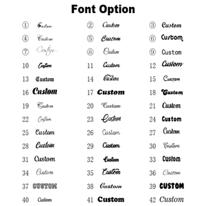 QIUHAN inciso lettera fior Bar braccialetto regolabile fragola nome arcobaleno personalizzato bracciale - Product Image 6