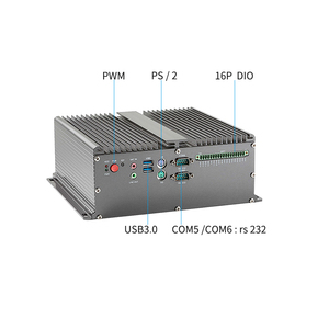 Mini PC Industrial Integrado Sin Ventilador Intel <span class=keywords><strong>Apollo</strong></span> Lake J3455 2LAN 6COM 6USB Con Ranura de Expansión PCI-E <span class=keywords><strong>X4</strong></span> - Product Image 4