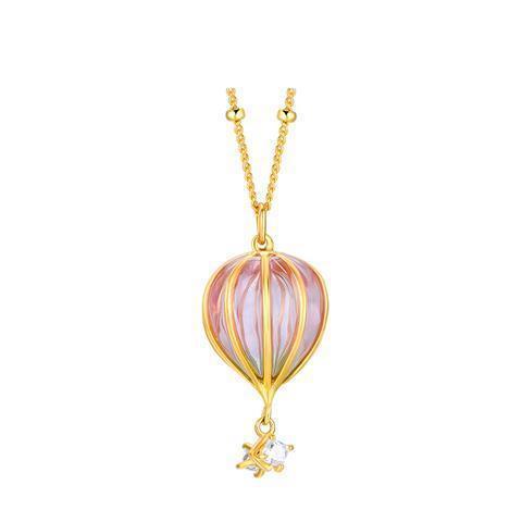 Retro Micro encrusted Star Pendant Necklace