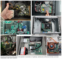 Motherboard ATX LGA 1151 Intel H110 2 DDR4 4 SATA 3.0 M.2 VGA PCIe PCI 2 LAN 6 COM untuk Gateway Otomasi Industri