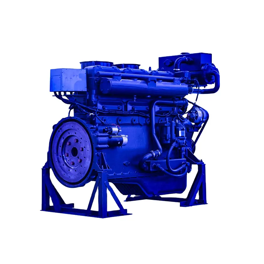 Mejor precio 112kw 118kw 145kw 217hp 1800RPM Motor diésel marino con uso de caja de cambios