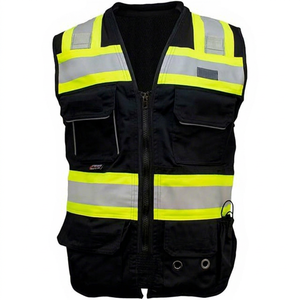 ZUNEZI International Reflective High Visibility ANSI Class 2 EN ISO 20471 Class 2 <b>Waterproof</b> Child Safety Vest Polyester - Product Image 1
