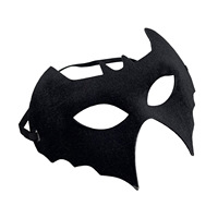 Masque de Batman pour homme, style All Saints, pour fête, film d'animation, demi-visage, yeux de chauve-souris