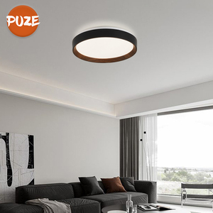 Nhà Máy Bán buôn hiện đại trong nhà phòng ngủ phòng khách tuôn ra gắn sắt nghệ thuật mỏng phẳng Vòng dẫn ánh sáng Trần - Product Image 2