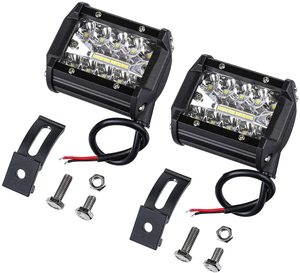 Đèn LED thanh 4 inch 60w 6000lm, đèn sương mù lái xe địa hình, chống nước, chùm sáng kết hợp điểm và pha, đèn LED khối - Product Image 4