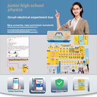 Kit Completo de Equipo Experimental de Física para Escuela Secundaria, Modelo 67, Material Plástico