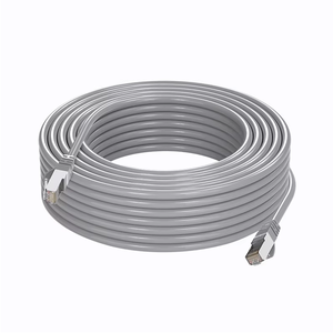 Câble réseau extérieur Kneysum <span class=keywords><strong>RJ45</strong></span> UTP CAT6A CCA de 1m, <span class=keywords><strong>30m</strong></span>, 50m de longueur, couleur personnalisée, pour surveillance haut débit - Product Image 1