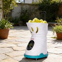 Nouvel Arrivage : Lanceur de balles de tennis automatique portable et léger pour entraînement en intérieur à courte distance, avec télécommande