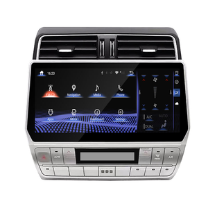 Écran 12,3 pouces compatible avec Toyota <span class=keywords><strong>Prado</strong></span> 2010-2022, unité de navigation Android IPS tout-en-un avec CarPlay sans fil - Product Image 1