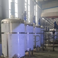 Agitateur de cuve de mélange en acier inoxydable 304/316L de haute qualité pour l'industrie des équipements de traitement chimique de poudre détergente