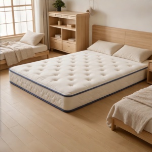 Matelas en mousse à mémoire de forme de qualité supérieure, taille twin, full, queen, king, fermeté moyenne, ergonomique, avec housse tricotée, pour chambre à coucher, hôtel - Product Image 2