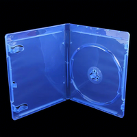 Boîte d'emballage de remplacement pour disques PS5, transparente bleue, pour 1 ou 2 CD/DVD/Jeux, vente en gros
