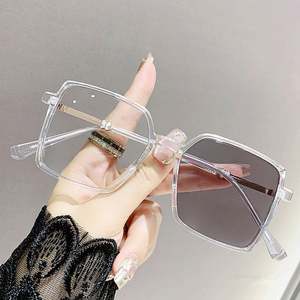 Gafas de Moda 2025 con Lentes Anti Luz Azul, Cambio de Color, Montura Grande de Mariposa, Fotocromáticas, para Miopía, para Mujer - Product Image 3