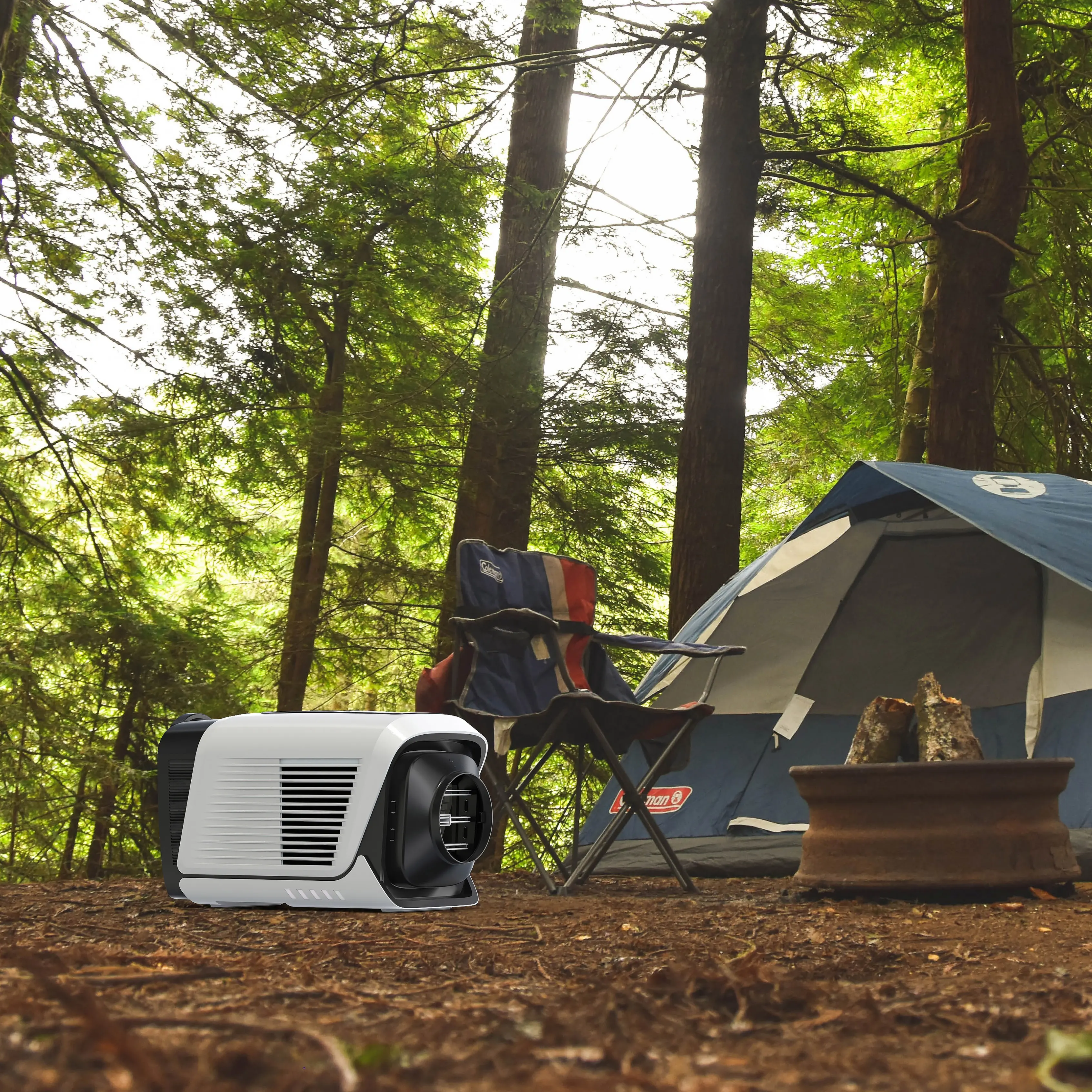 Buiten Oplaadbare Draagbare Airco Elektrische Buitenlucht Koeler Mini Draagbare Tent Airconditioner In Camping