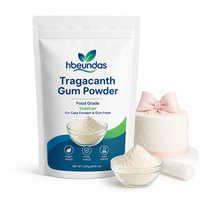 Poudre de gomme tragacanthique de qualité alimentaire, stabilisateur pour pâte à sucre et fondant, en vrac, certifiée HALAL KOSHER, durée de conservation de 24 mois
