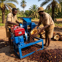 Fabrieks prijs dieselmotor palmoliepersmachine rode palmolie maakmachine voor Nigeria Ghana